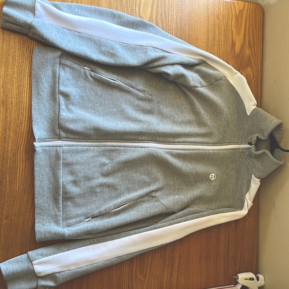 A like new grey Sergio Tacchini jacket